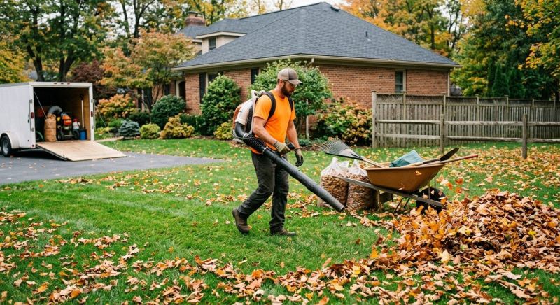 Fall Lawn Cleanup Service in Acton, CA